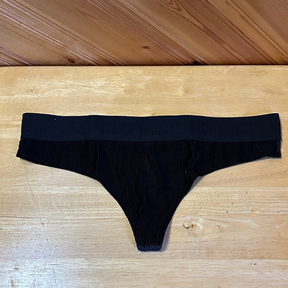 PINK Velvet Soft Thong